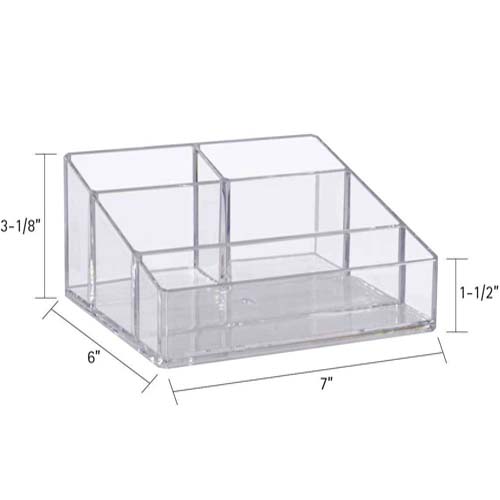 acrylic Vanity Makeup Organizer